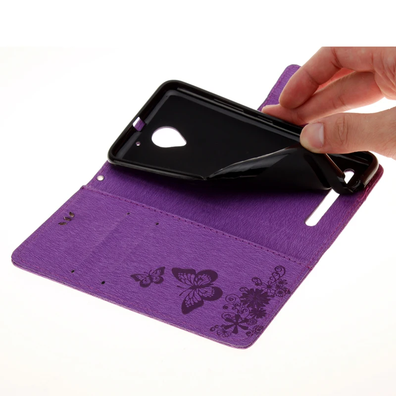 Smile Case for Lenovo C2 Cover K10A40 bags Air transport Fast delivery Bump Butterfly Phone Bags for Lenovo C2 K10a40 Case Cover