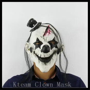 

Free Shipping!!! Funny Party Cosplay Latex Halloween Horror Clown Mask Face For Halloween Party Dress Costume Cosplay Masquerade