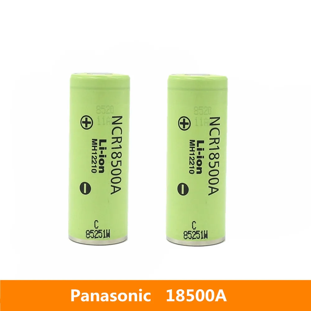Аккумулятор для игруфонарь онарика Panasonic NCR18500A 3 7 в 18500 2040 мАч 2 шт.|Перезаряжаемые