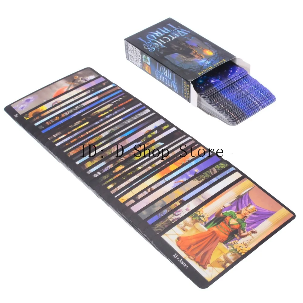 

78pcs Tarot Mythic Deck Cards Read English Version Board Game