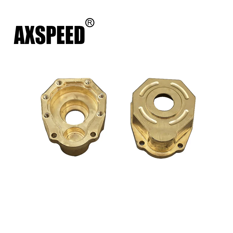 

Copper Counterweight Knuckle Portal Cover Front/Rear Wheel Hub Case Carrier Outter Shell For 1/10 Traxxas TRX-4 TRX4 RC Car