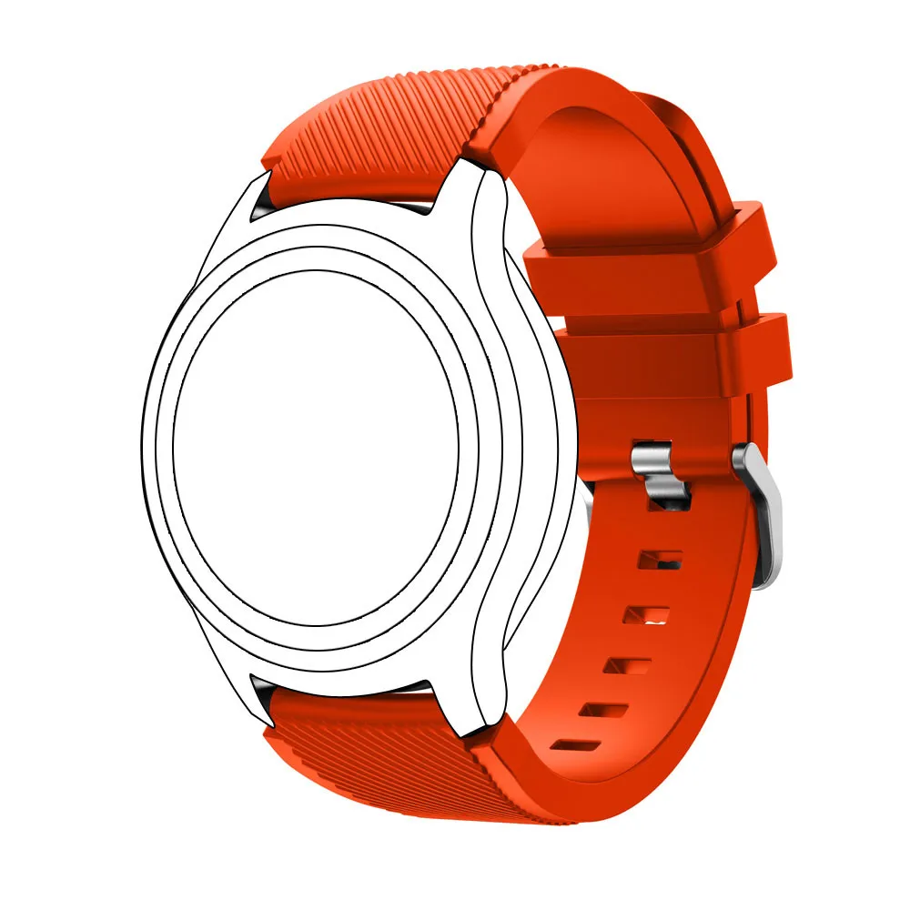 20 мм модный спортивный силиконовый браслет ремешок защитный чехол покрытие часов полосы для samsung gear S3 Classic