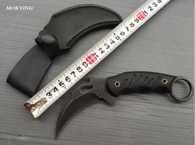 Online Shop Hot FOX Fixed 10CR10 Blade Knife Karambit Knife G10 ... Online Shop Hot FOX Fixed 10CR10 Blade Knife Karambit Knife G10 ...