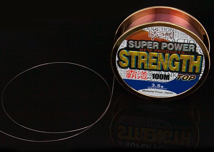 100 meters high quality carbon fishing line buy 2 +get 1 freeline pull