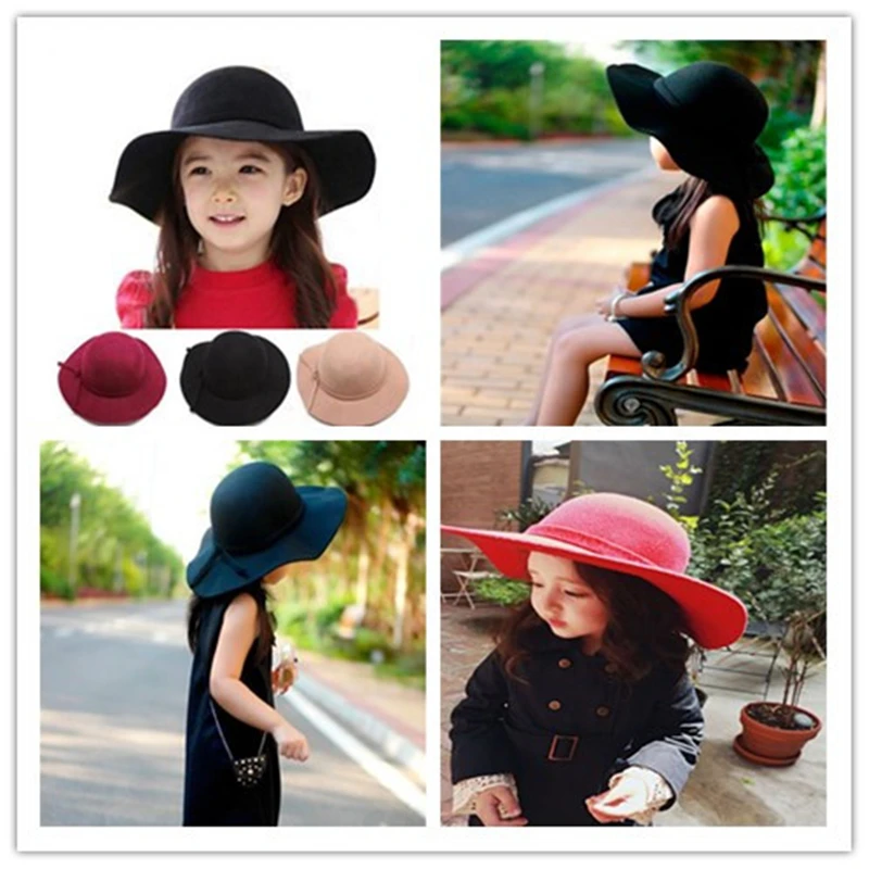 

52-54cm Sun Hats Lovely Sun Hat Summer Hats Kids Girls Boys Straw Caps Fashion Beach Cap Autumn Winter Warm Kids Boys Girls