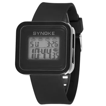

2017 Silicone LED Light Digital Sport Wrist Watch Kid Girl Boy Y7821