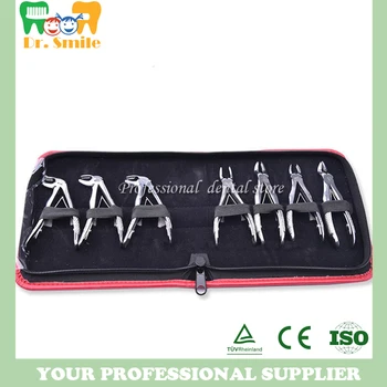 

Dental forceps for children's tooth forceps set of 7 pieces of suit for children's tooth forceps