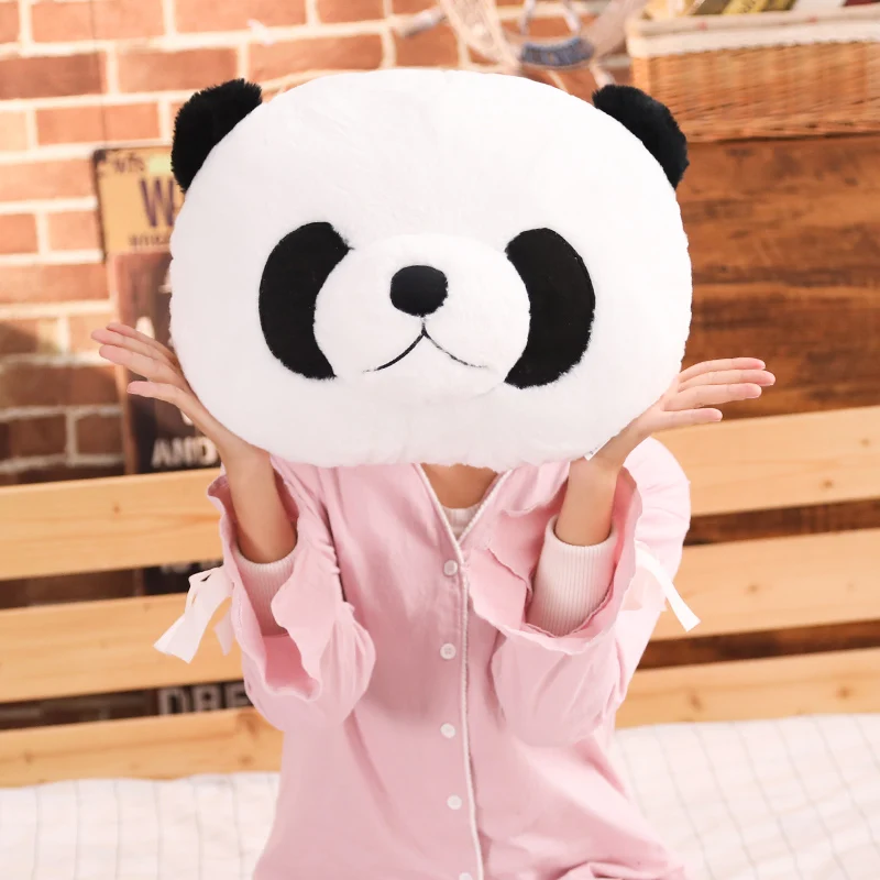 panda plush pillow