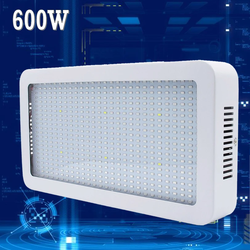

Full Spectrum 600W LED Grow Light Red/Blue/White/UV/IR AC85~265V SMD5730 Led Plant Lamp Best For Growing and Flowering Wholesale