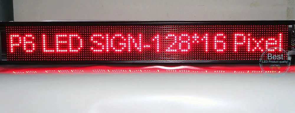 DIP 446 Светодиодная лампа P6 WIHTE цвет полу-открытый car/автобус светодиодная вывеска модули 384*96 мм, LED информация прокрутки знак такси дисплей