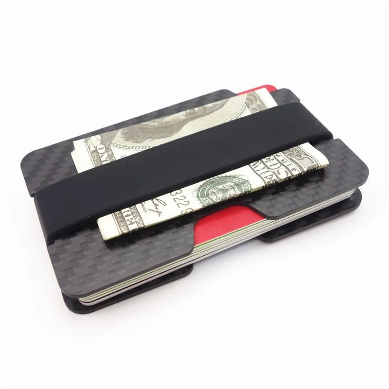 Hot Carbon Fiber Credit Card Holder Slim RFID Blocking ...