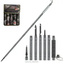 Allfine™Альпенштоки прогулочные палки Открытый Кемпинг защита палка безопасность многофункциональный домашний стержень туристический инструмент выживания G02