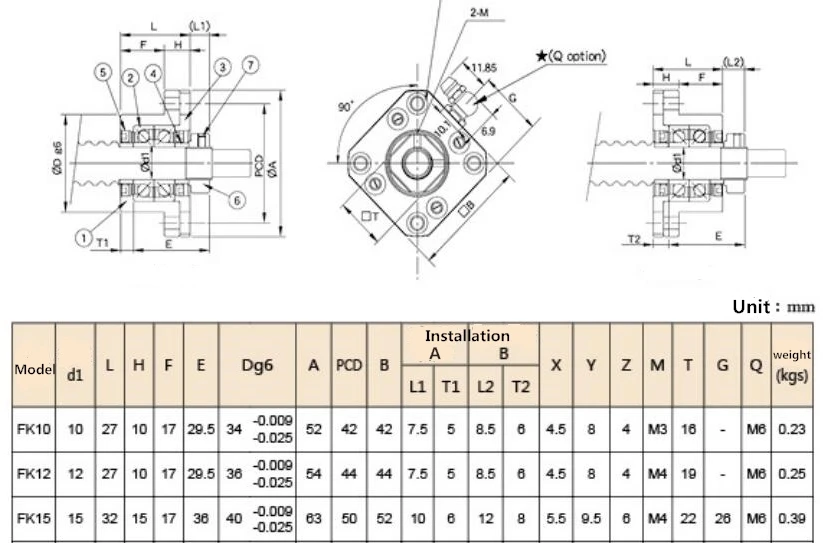 Linear Bearing Supporting Block Fk10 Ff10 Linear Bearing Support Linear Blockblock Block Aliexpress Linear Bearing Supporting Block Fk10 Ff10 Linear Bearing Support Linear Blockblock Block Aliexpress
