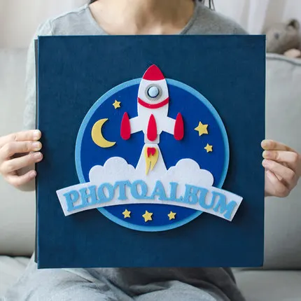 Большой модный почтовый штамп для сбора монет альбом путешествий книга с памятью