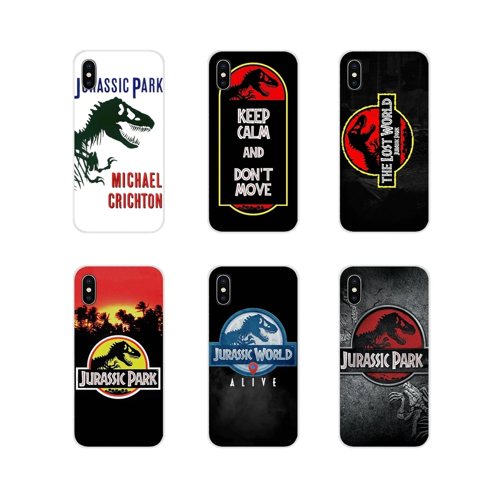 

TPU Transparent Cases Cover For Xiaomi Redmi 4A S2 Note 3 3S 4 4X 5 Plus 6 7 6A Pro Pocophone F1 Jurassic Park dinosaur Flexible