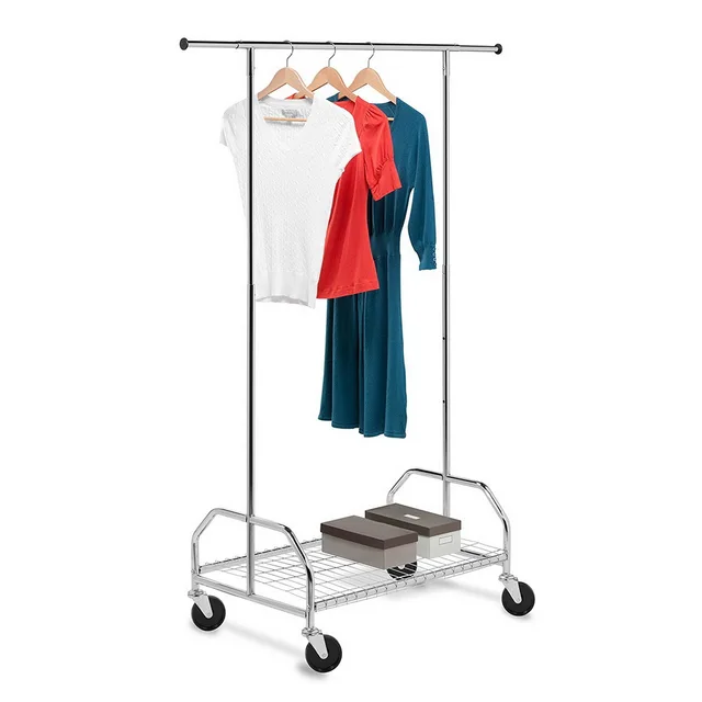 Trolley Type Adjule Clothes Hanger Stand Drying Rack Trolley Type Adjule Clothes Hanger Stand Drying Rack Movable Clothing
