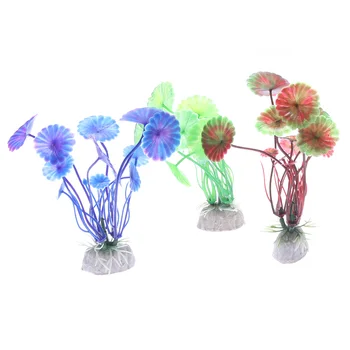

1 pcs Plastic Aquarium Plants Wonder Grass Ornament Decor Landscape for Fish Tank Landscape Decoration