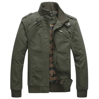 

Autumn/Winter Jacket Men's Clothing Casual Pocket Jacket Stitching Slim Collar Outwear Coat #0926