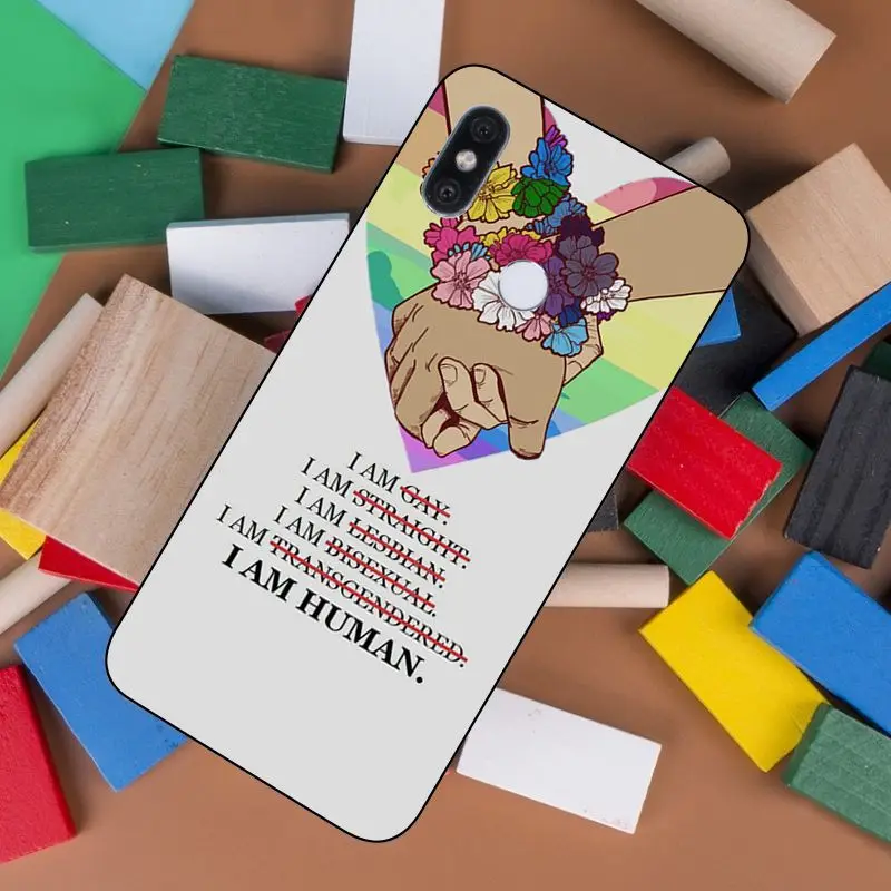 LGBT Love is love Новинка чехол для телефона Xiaomi Max2 Max3 Note2 Note3 MI6 MI8 Redmi Note5
