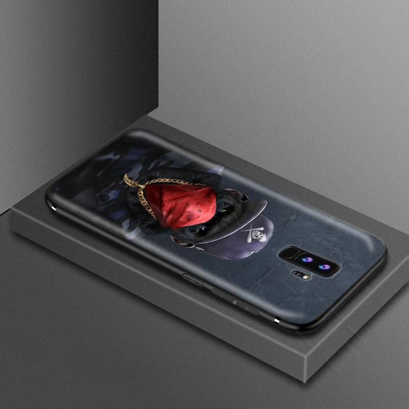 Чехол Swag с банданой и в виде обезьяны гангстера черепа для Samsung Galaxy S20 S10 S9 S8 S7 S6 Plus