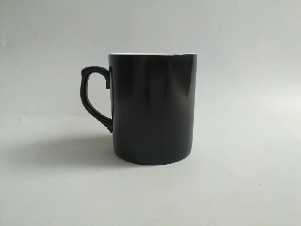 Personalized Photos Bone China Mugs Tea Cold Hot Heat Sensitive Mug Personalized Photos Bone China Mugs Tea Cold Hot Heat Sensitive Mug Transforming Black Changing Color Ceramic In From Home Garden On