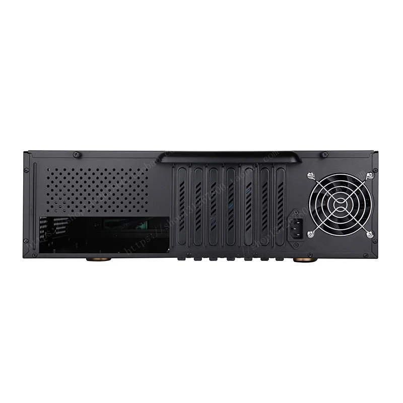 Горизонтальный ATX HTPC чехол для ПК ITX компьютера домашний кинотеатр Настольная
