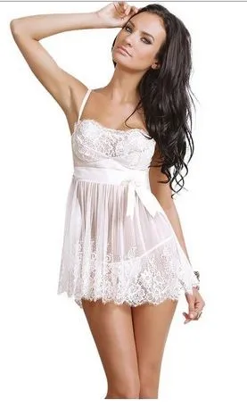 Women\'s Above Knee Spandex Nightgowns Sleepshirts RBS-G NS9 2
