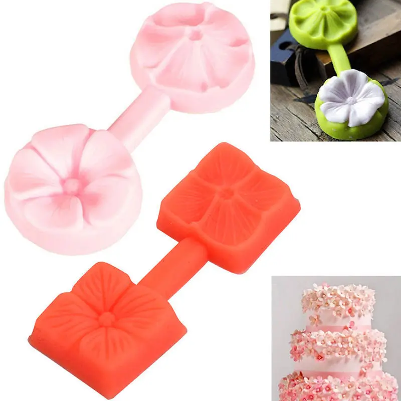 Модные DIY Инструменты для украшения торта силиконовые 3D Роза цветок помадка