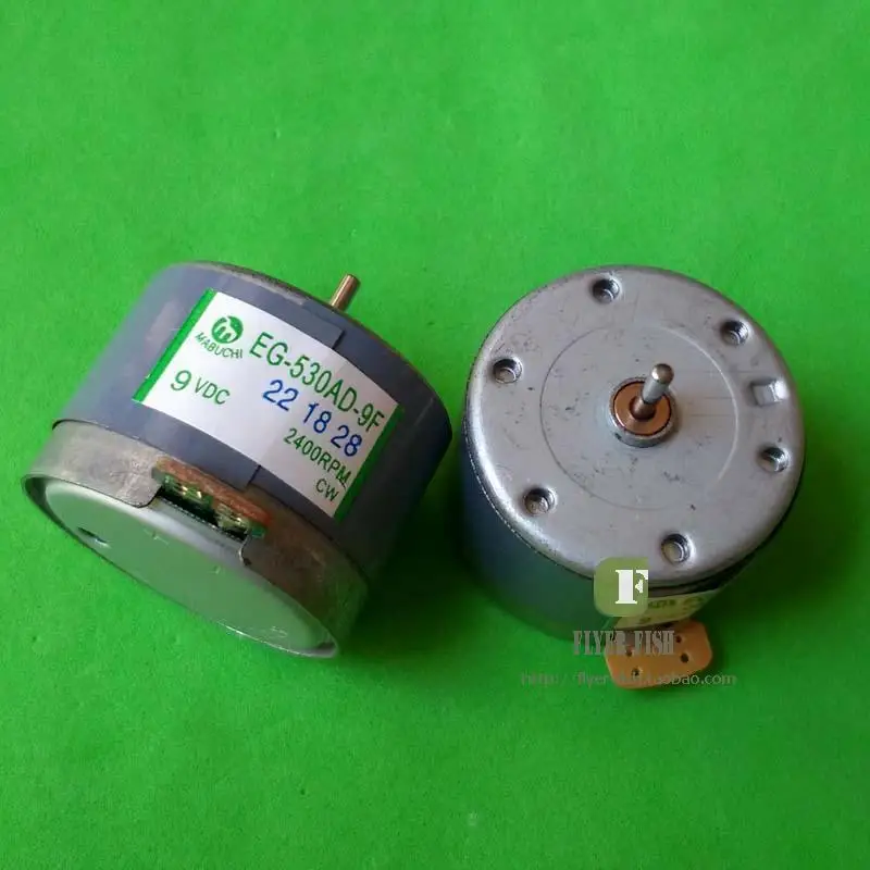 Новинка для MABUCHI EG-530AD-9F DC 9V CW 2400 об/мин двигатель EG530AD9F CD VCD DVD Шпиндельный Замена