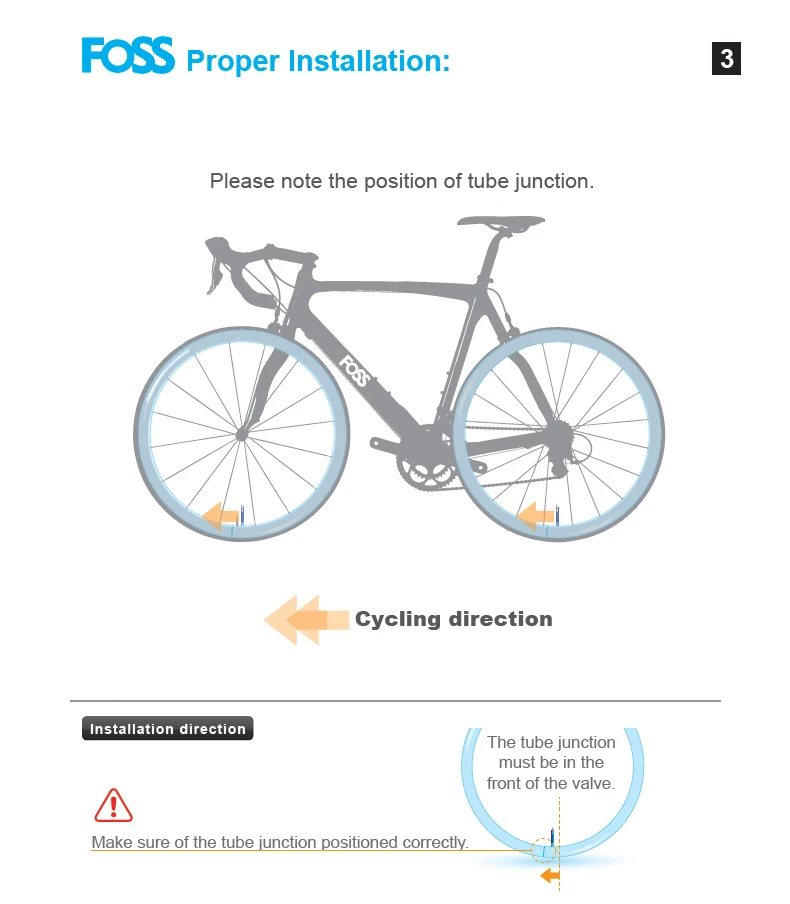 Foss 27,5 дюймов MTB горный велосипед внутренняя труба 650b 27,5*1,95-2,5 Шрейдер Preata клапан AV/FV Труба патч велосипедные шины часть