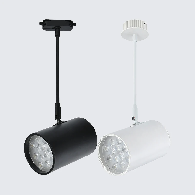 Ceny Oprawa sufitowa LED oświetlenie punktowe 20 100 cm długi pręt dostępne 3 W 7 W 12 W 18 W LED lampy sufitowe do sklepu wystawa pokój u nas państwo lampy