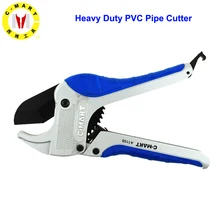 C-Mart инструменты 8 дюймов сверхмощный для резки ПВХ труб 3-42 мм Профессиональный резак для труб ПВХ пластиковая труба PPR Резак для воды