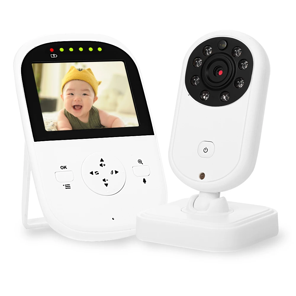 Houzetek H1 2.3 inch Digital Wireless Baby Monitor Video Audio Monitor Night Vision Baby Monitor With Camera Safety Monitor