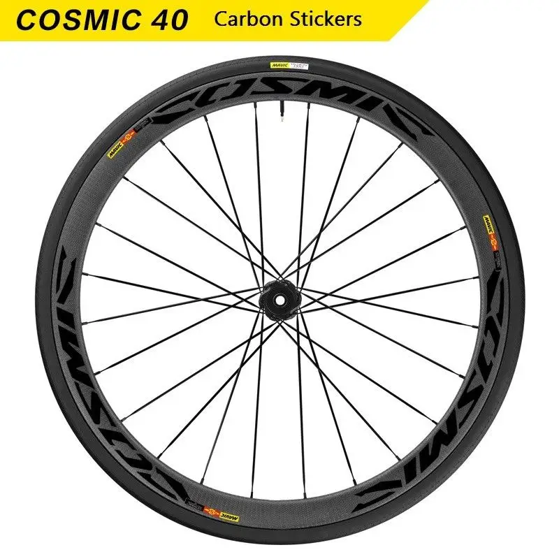 

Wheels Rim Stickers for Road Bike Bicycle MAVIC COSMIC Carbon CCU 40 Cycling Decals Water Proof