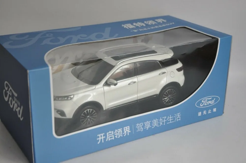 1:18 литая модель для JMC Ford Territory белый внедорожник игрушечный автомобиль миниатюрный коллекционный подарок