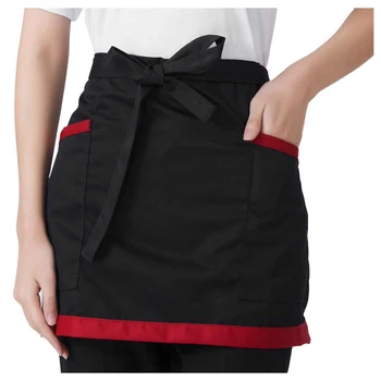

Top Universal Half Short Apron for Kitchen Cooking Bar Cafe Pub Waiter