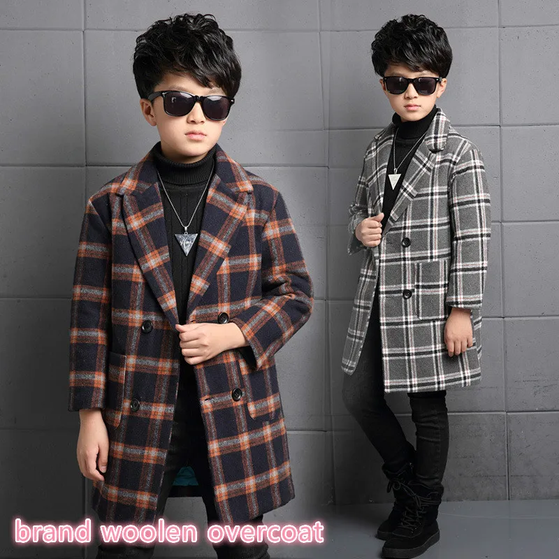 New children style brand school coat for boy 4 14 year kids Boys quality Winter clothes