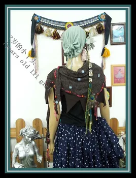 

Belly dance hip scarf GYPSY scarf tribal belly dance scarf triangle hip scarf weap belt HS881-889