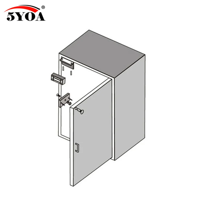 12 В электронный ящик замок магнитный Кабинета двери Замки 60 кг 100lbs усилие электромагнитные мини-M60
