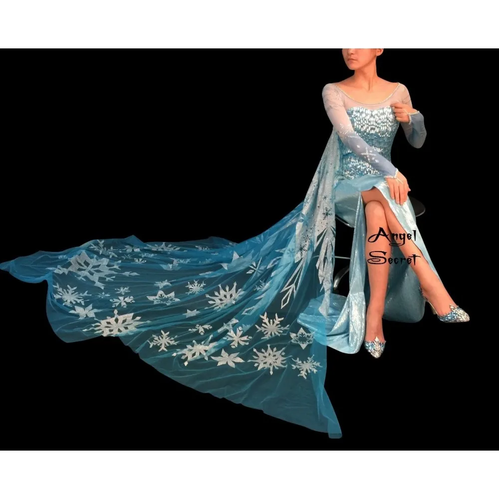 J888 костюм Эльзы для косплея|cosplay costume|elsa cosplaycosplay elsa |