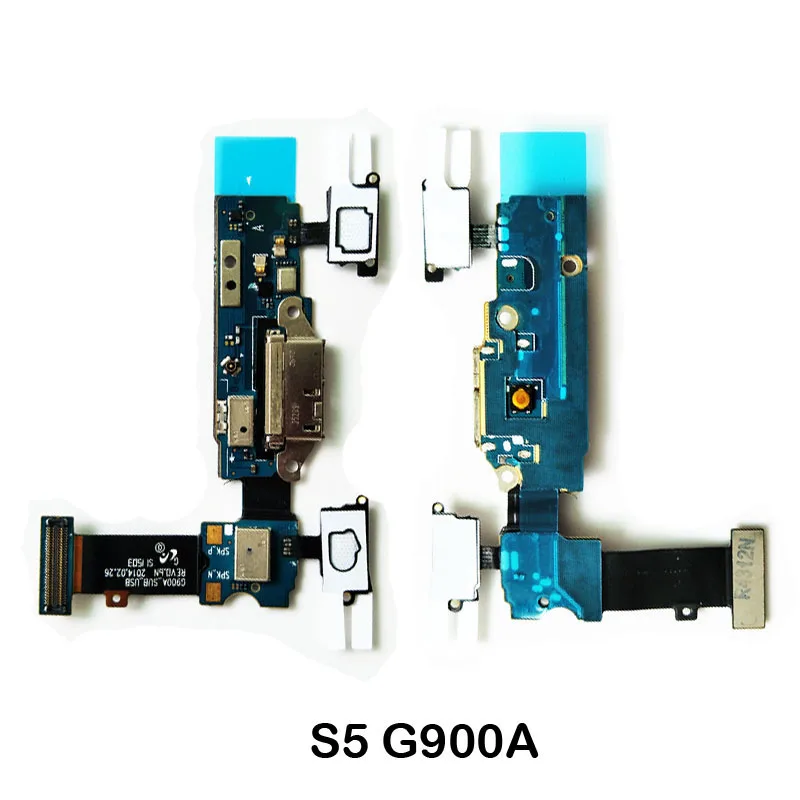 

For Samsung Galaxy S5 G900A G900F G900L G900M G900S G9008v Original New Charging Port Dock Connector Micro USB Port Flex Cable