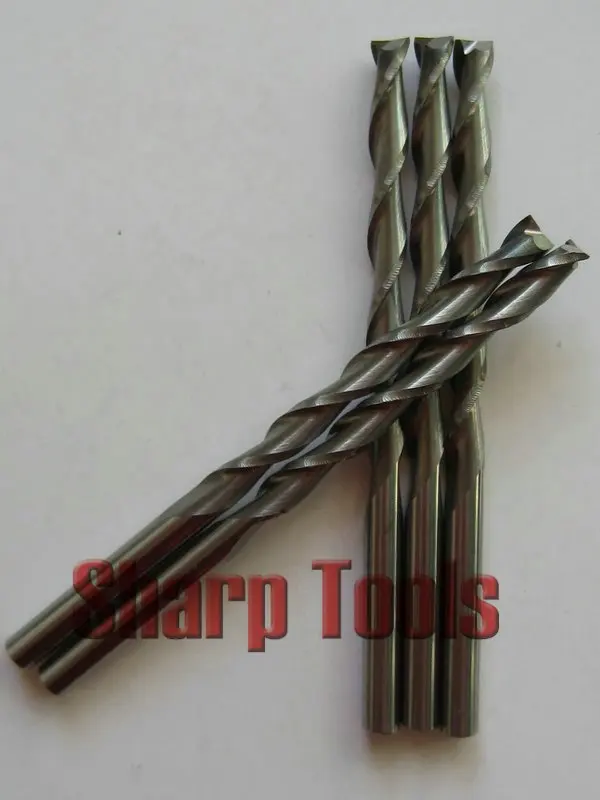 2 flute end mill carbide milling cutter woodwork cnc router tool bit