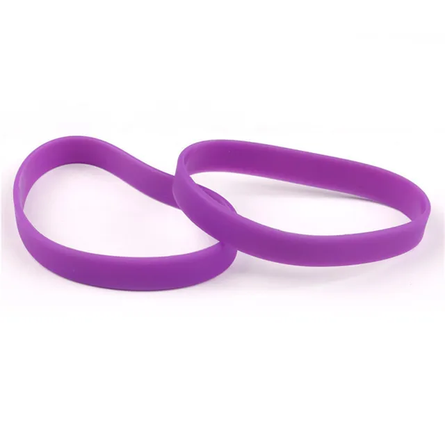 Buy New 2pcs Assorted Custom Rubber Bracelet Elastic