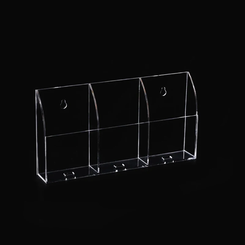 

Acrylic Office Storage Box TV Air Conditioner Remote Control Container Makeup Lipstick Sundries Rack Hotel Articles Organizer