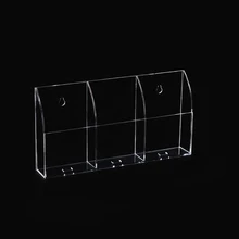 Acrylic Office Storage Box TV Air Conditioner Remote Control Container Makeup Lipstick Sundries Rack Hotel Articles Organizer