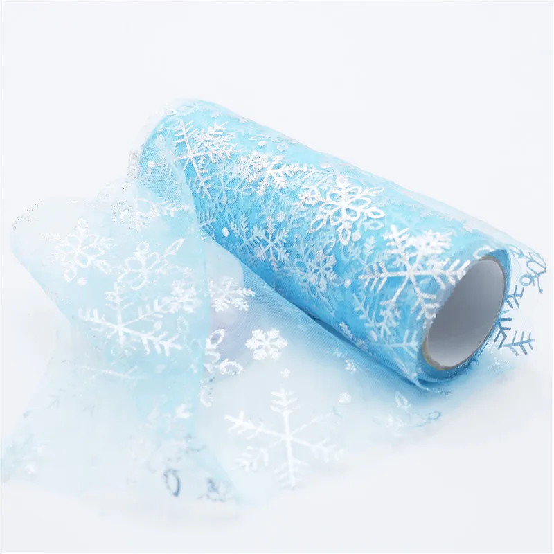 

Tulle Roll Fabric DIY Baby Shower Tutu Skirt Wedding Party Home Decor Birthday Gifts Chair Sash Winter Wonderland Decorations