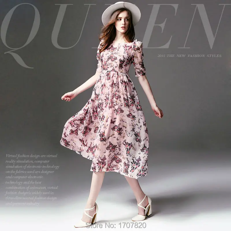 Empire Midi Dress