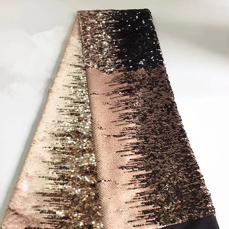 black gold lace fabric