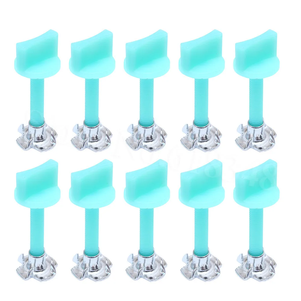 Us 1 59 31 Off 10pcs Nylon Thumb Screws Plastic Screw Bolt With Blind Nuts M4x22mm M5x26mm M6x28mm Metric Rc Model Accessories In Parts