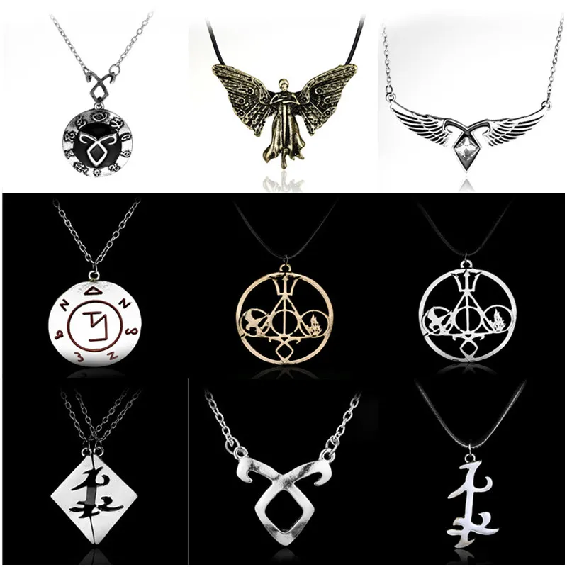 The Immortal Instruments Angelic Power Rune Pendant Necklace